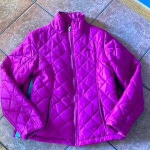 Snozu Hott pink puffer lightweight Snozu performance size Medium,